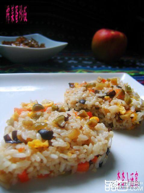 榨菜蛋炒饭