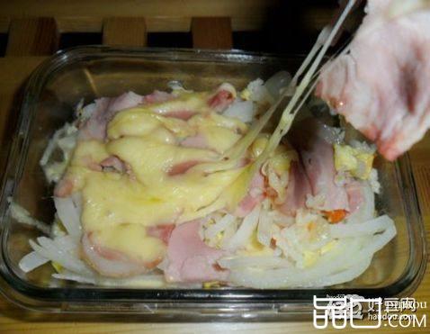 葱香焗饭