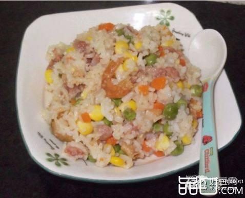 五彩焖饭
