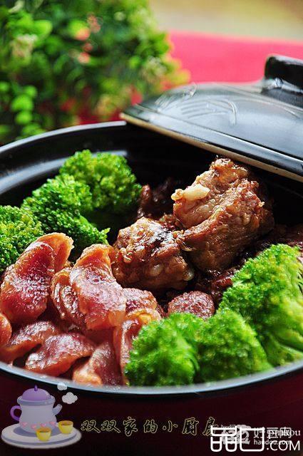 排骨腊味煲仔饭