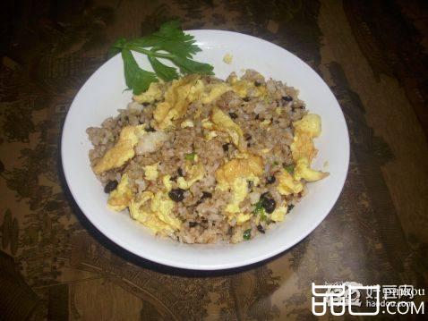 豆豉蛋炒饭