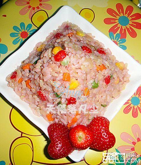 草莓炒饭