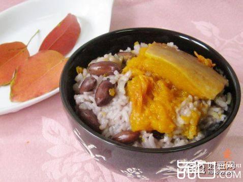 黑花生南瓜饭