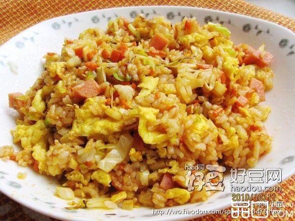 杂蔬辣炒饭