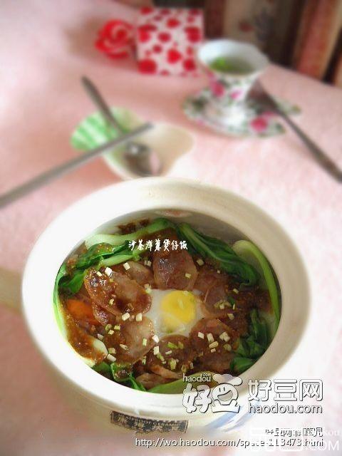 洋葱沙茶煲仔饭