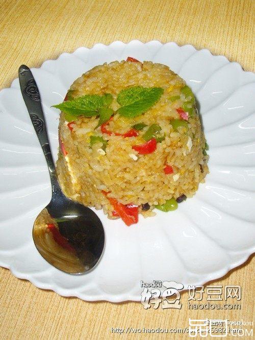 蛋蔬炒饭
