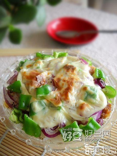 微波蒜香烤肉焗饭