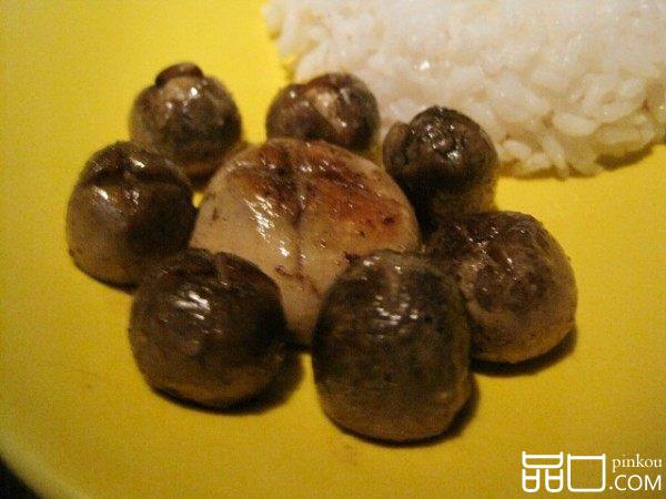 香煎蘑菇饭