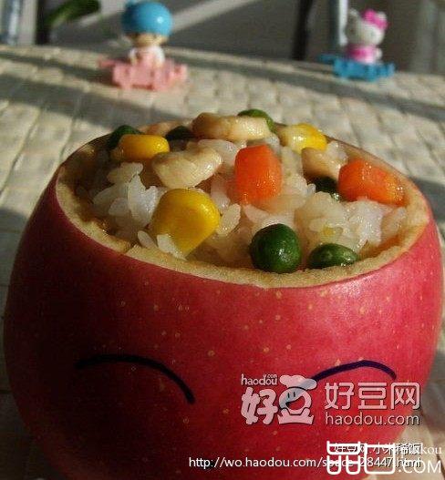 苹果蔬菜饭