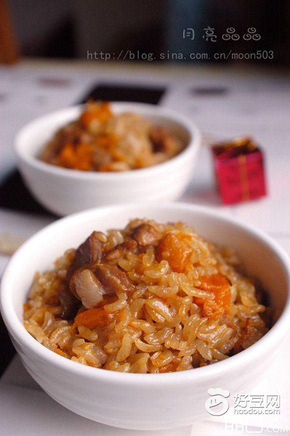 兔肉南瓜饭