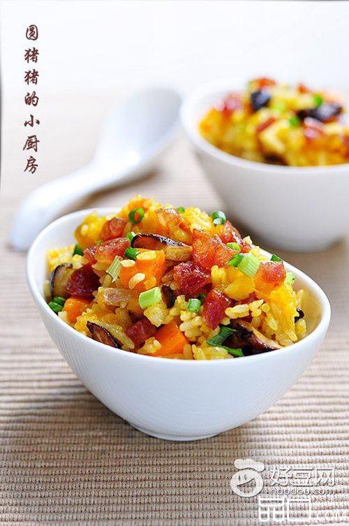 南瓜腊味饭
