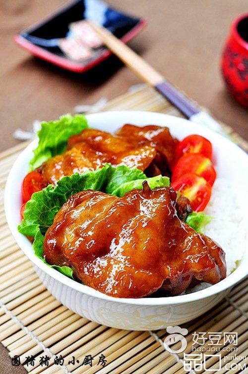 日式照烧鸡腿饭