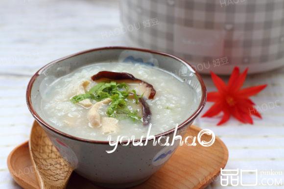 香菇鸡肉粥#新鲜从这