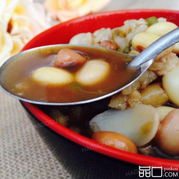 玉米杂豆粥#不忘初心#