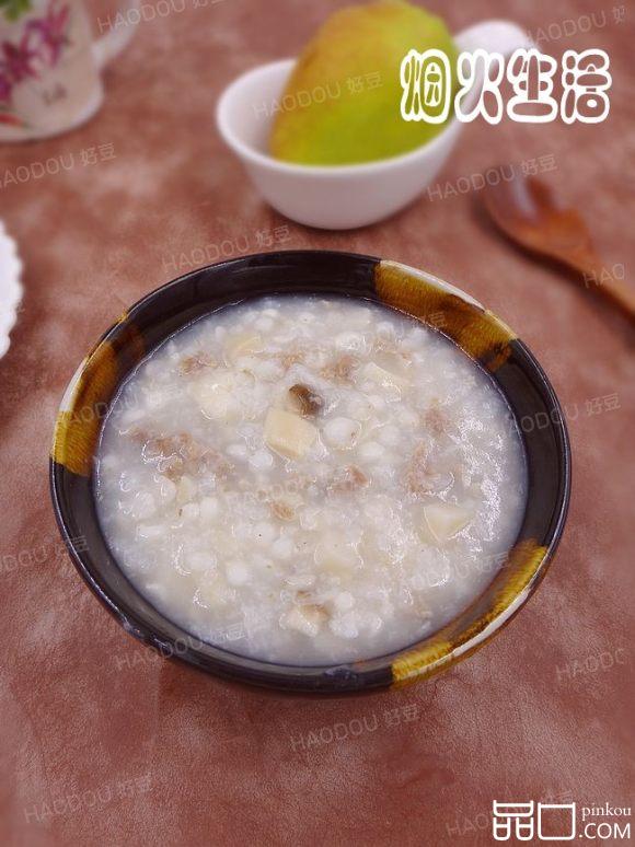 杏鲍菇薏米粥