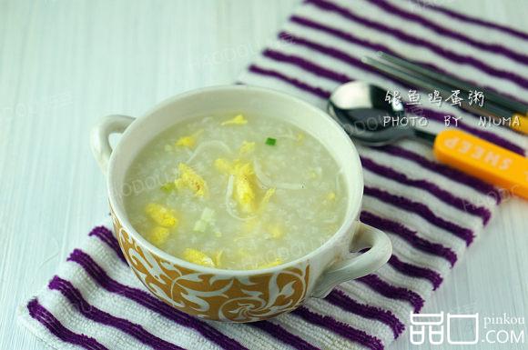 银鱼鸡蛋粥