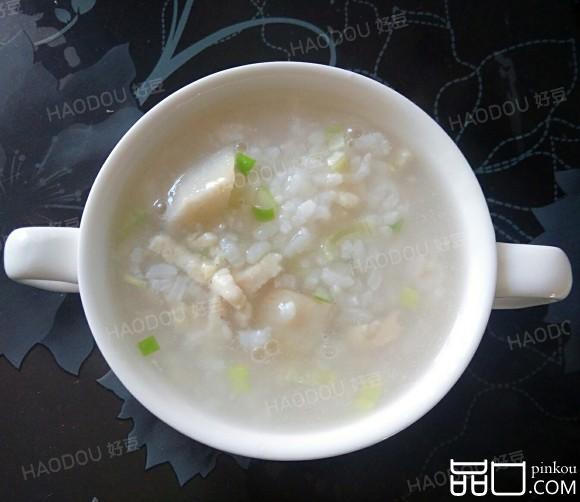 鸡丝芋头粥