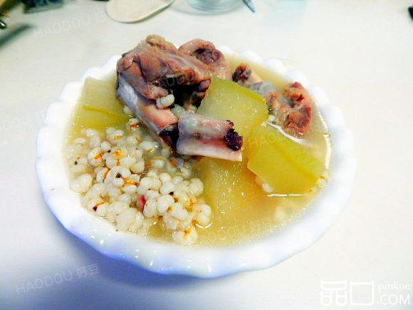 冬瓜薏米排骨汤