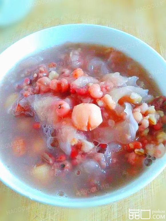 红豆薏米莲子粥