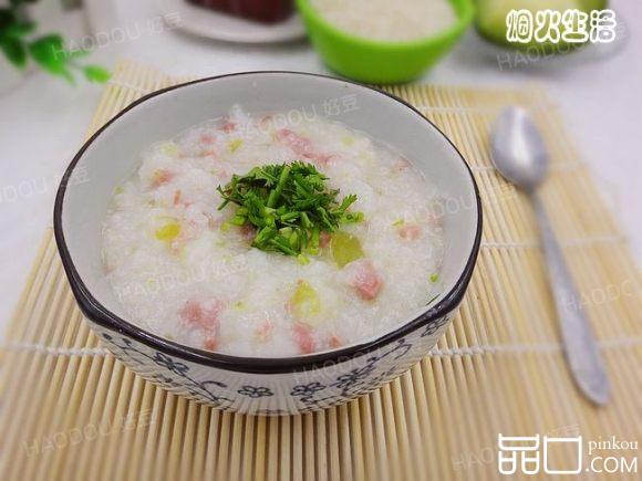 火腿冬瓜粥