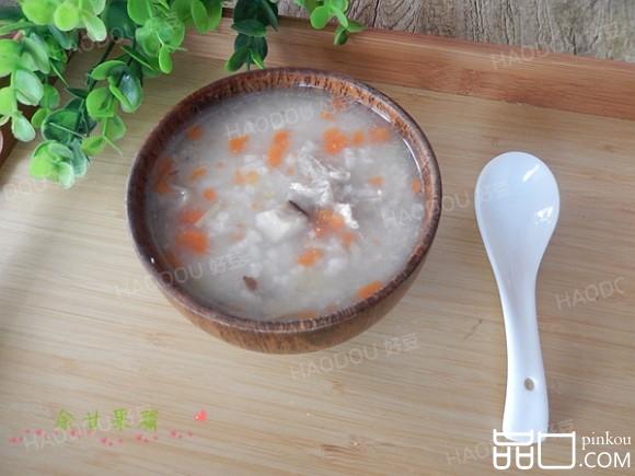 胡萝卜瘦肉粥