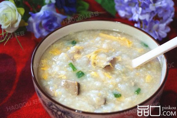 牛肉鸡蛋粥