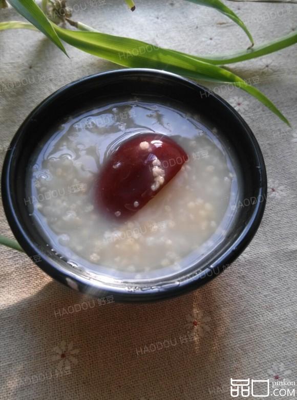 红枣二米粥