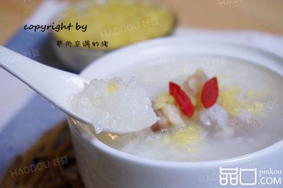 滋补羊肉粥