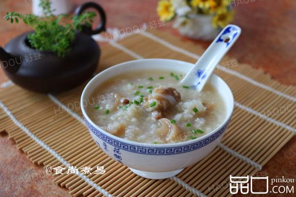 排骨菜圃粥