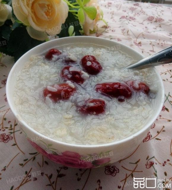 红枣燕麦糯米粥