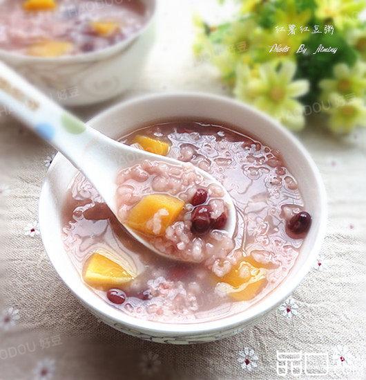 红薯红豆粥