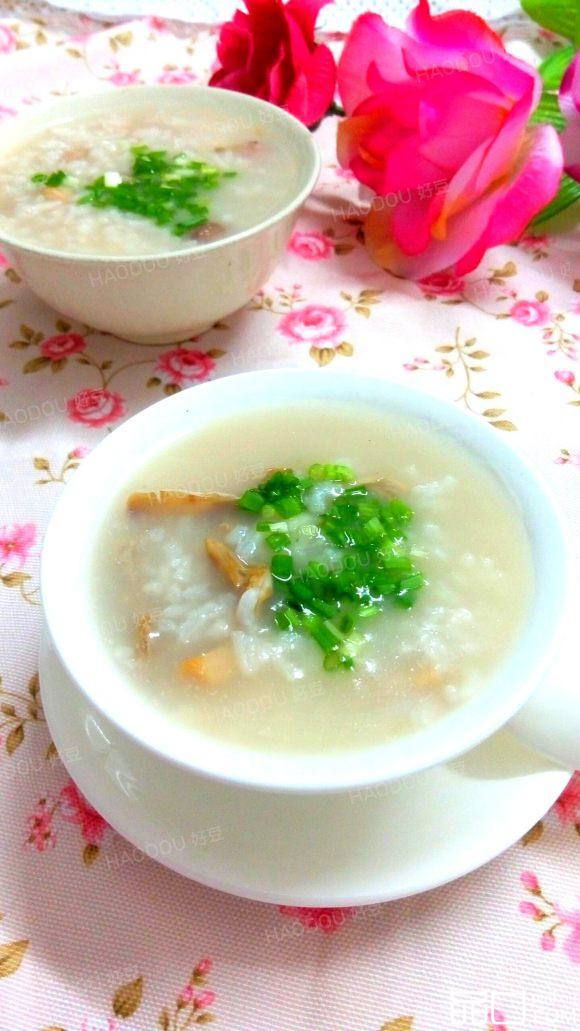花生鱿鱼瘦肉粥