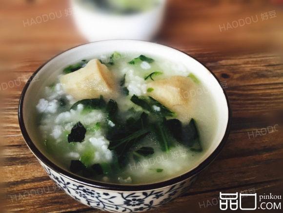 红薯菜粥