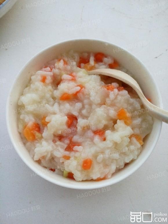 彩色蔬菜粥