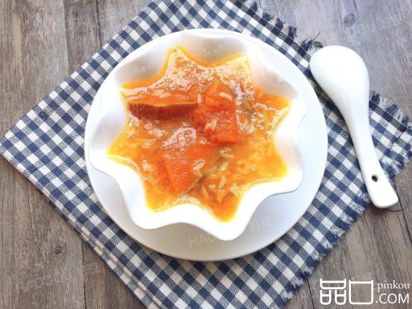 南瓜糯米粥