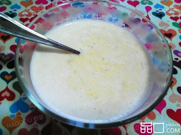 牛奶玉米粥