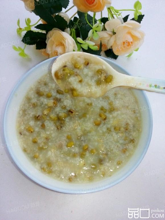 绿豆大米粥