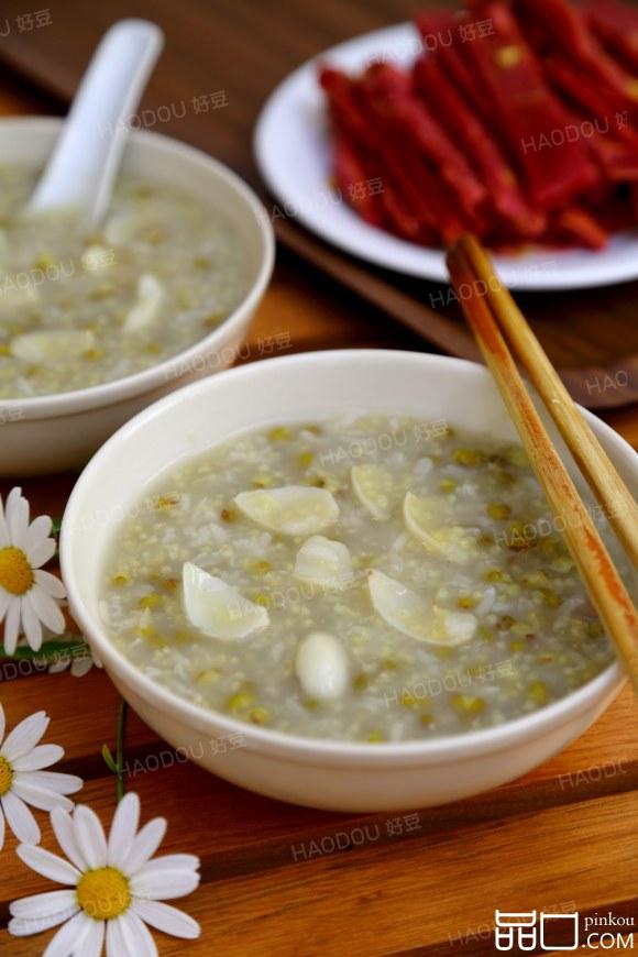 百合小米绿豆粥