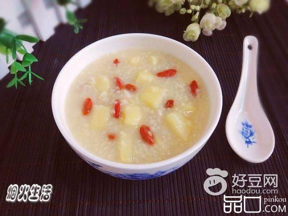 苹果燕麦小米粥