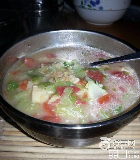 番茄生菜粥