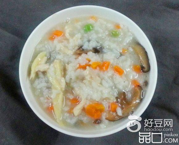 鸡肉香菇粥