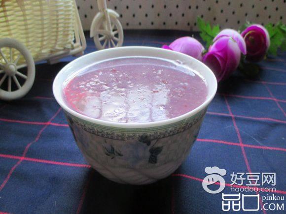 紫薯米粥