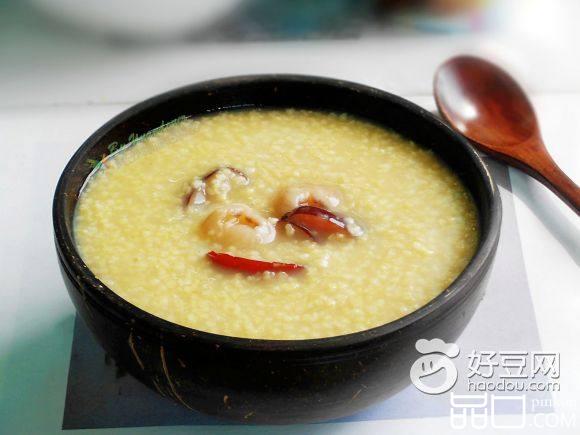 红枣桂圆小米粥