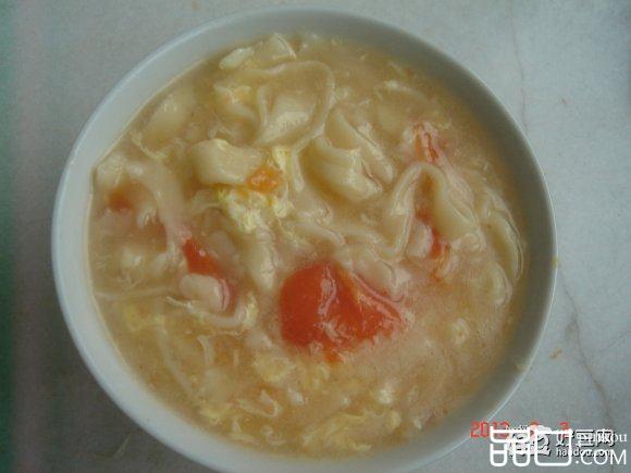 西红柿手擀面汤