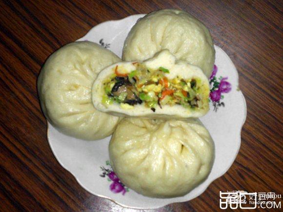 西葫芦胡萝卜包子