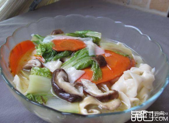 白菜香菇面
