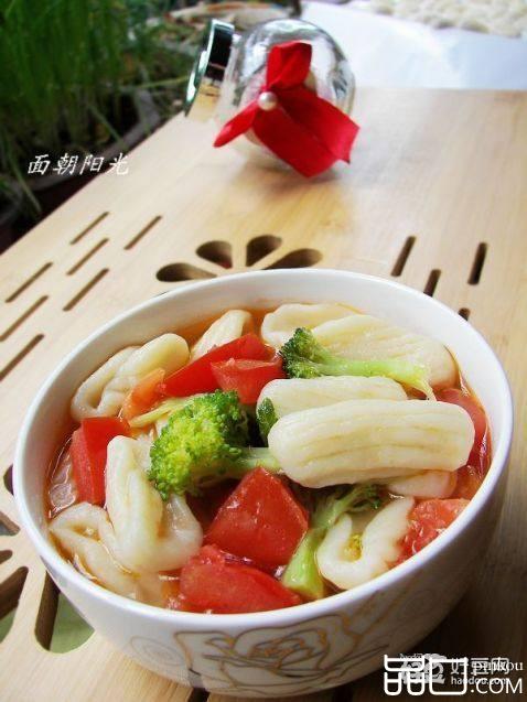 蔬菜贝壳面