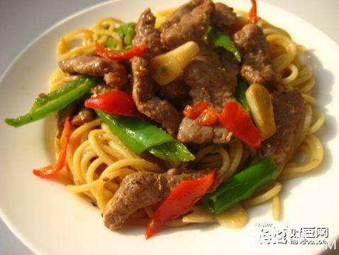 杭椒牛柳意面