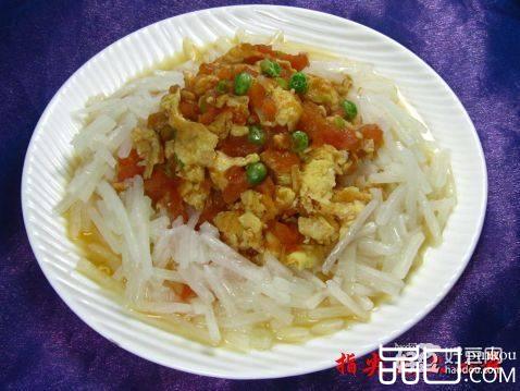 西红柿鸡蛋山药面