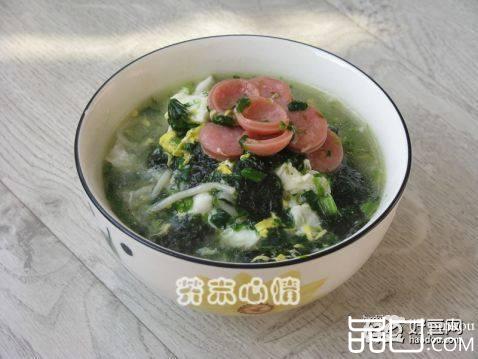 菠菜蛋花面